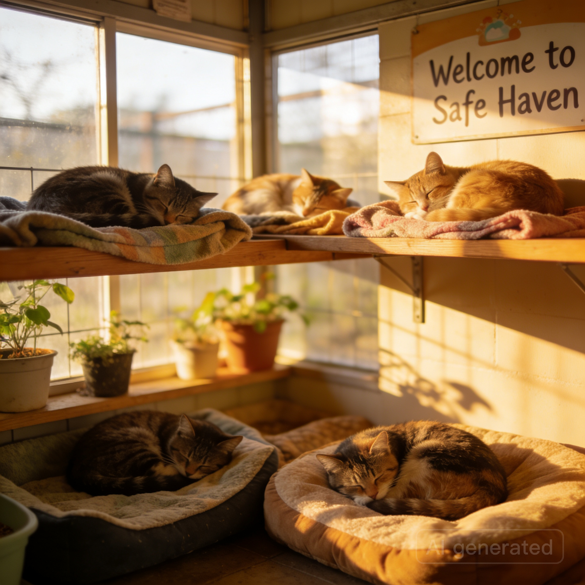Rumah Kucing Shelter